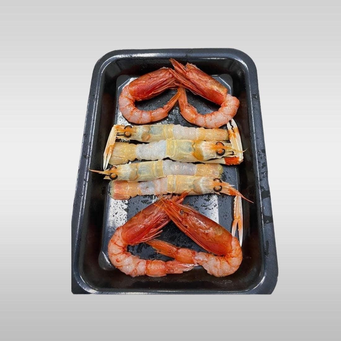 Cruditè mix of Red King Prawn and Scampi from Mazara Del Vallo - Cover Image