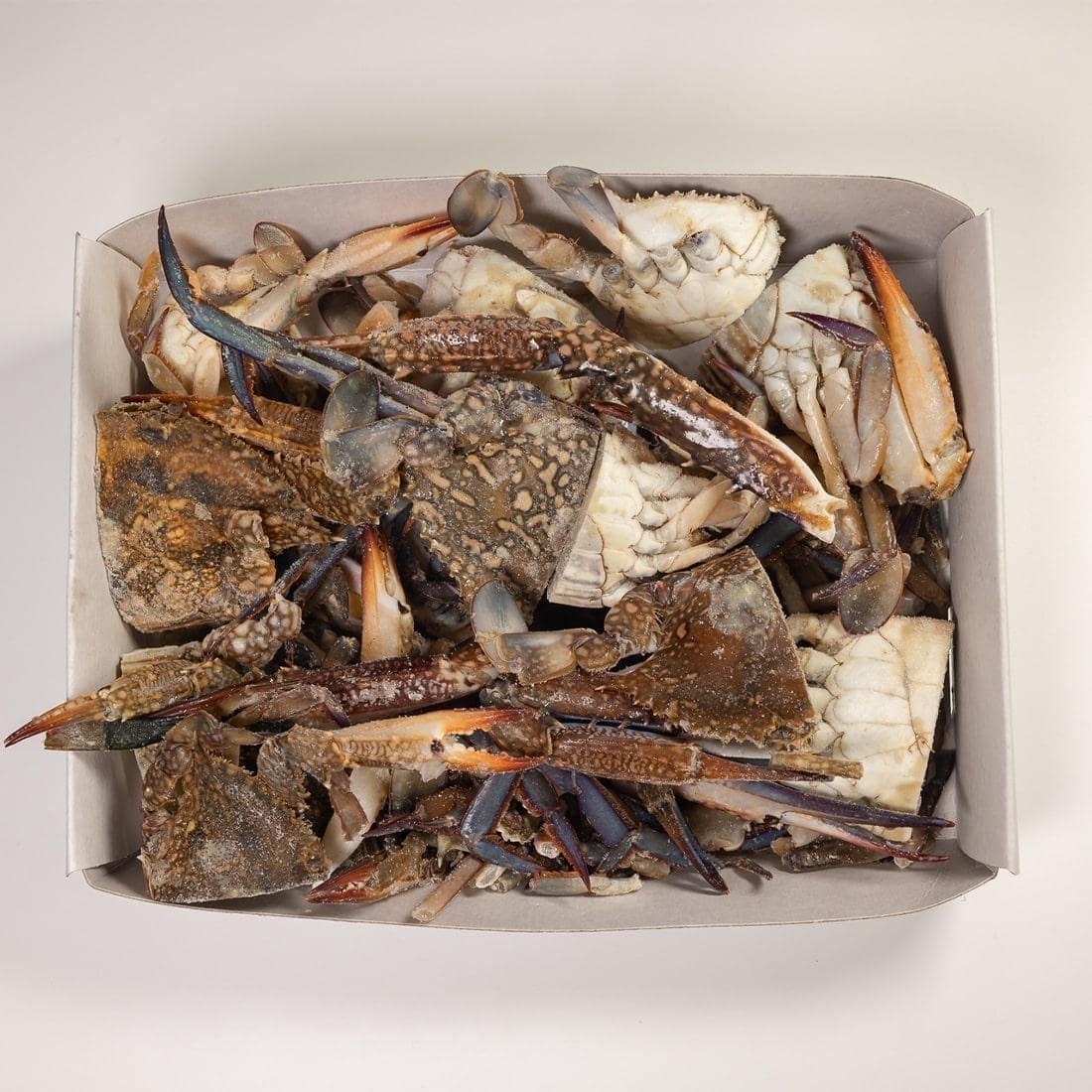 Cut blue crab - Cover Image